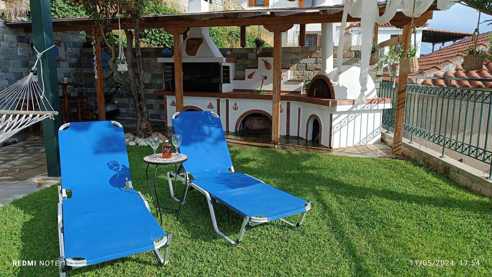 Mesonisi Με Υπέροχη Θέα Στον Παγασητικό!! Villa Afissos Eksteriør billede